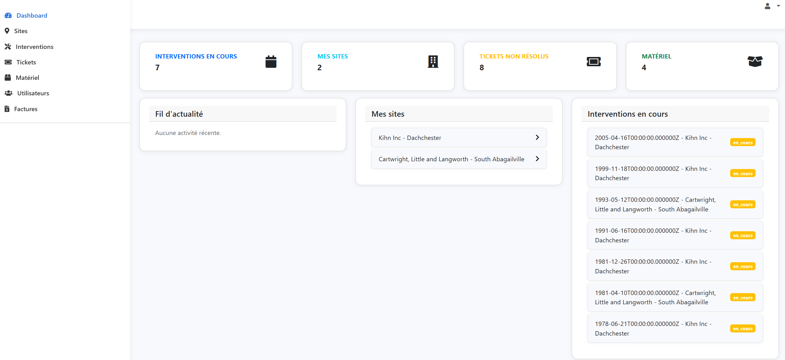 All Info Service Laravel